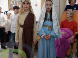 Návšteva v charitnom dome